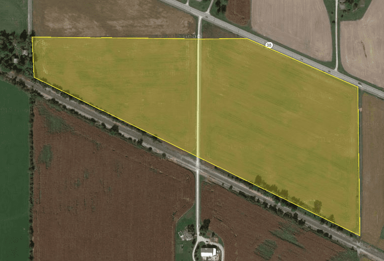 land for sale on State road 38 Dayton Indiana Geswein Farm and Land